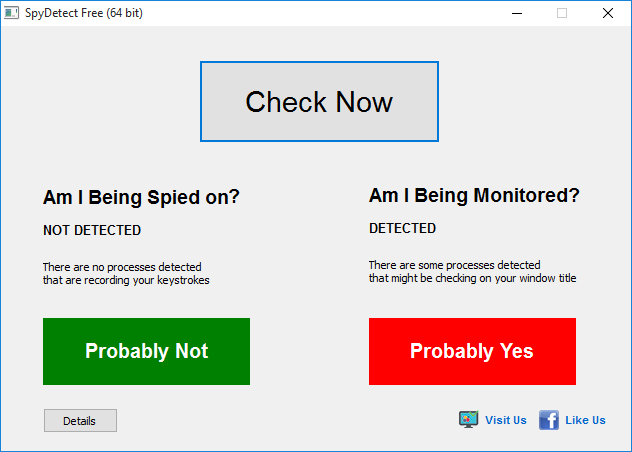 SpyDetectFree - Free Spyware Detector - Free software